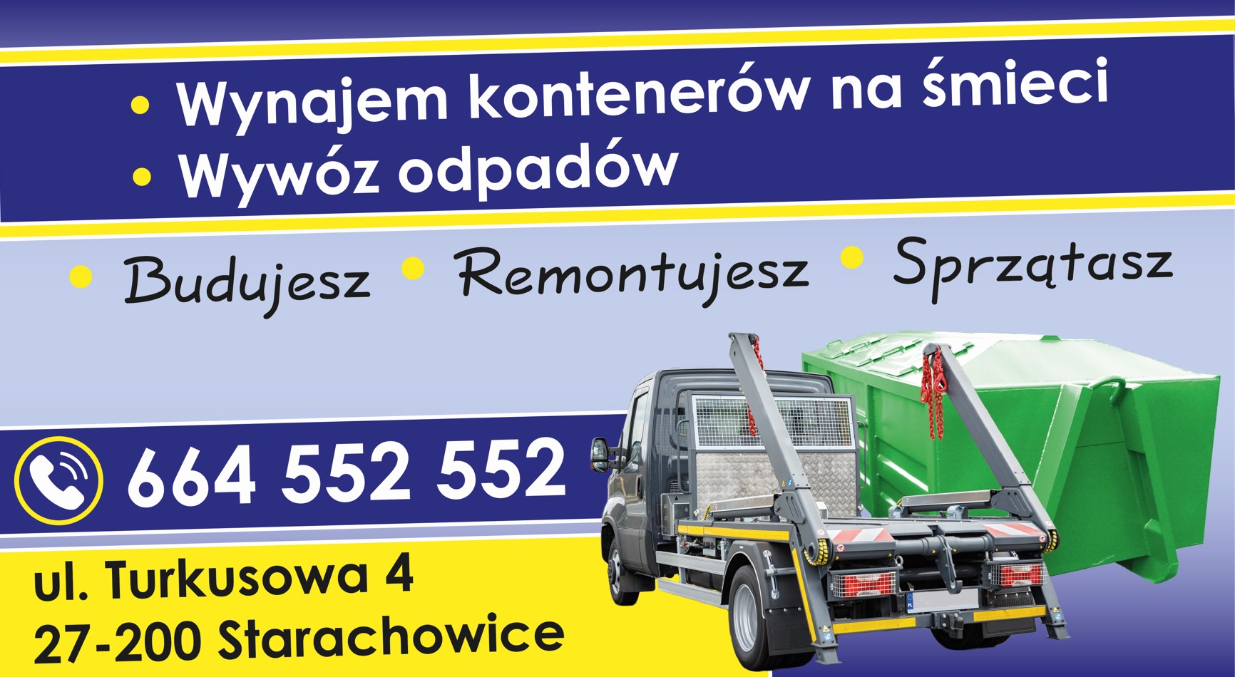 kontenery na śmieci STARACHOWICE